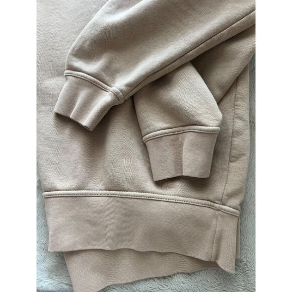Nike Womens Oversized Tan Crewneck Sweatshirt XS - Picture 7 of 7